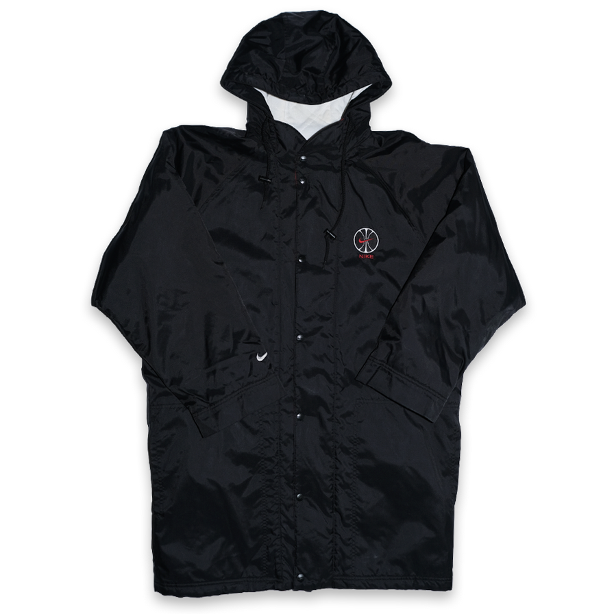 Vintage Nike Hooded Coat Large