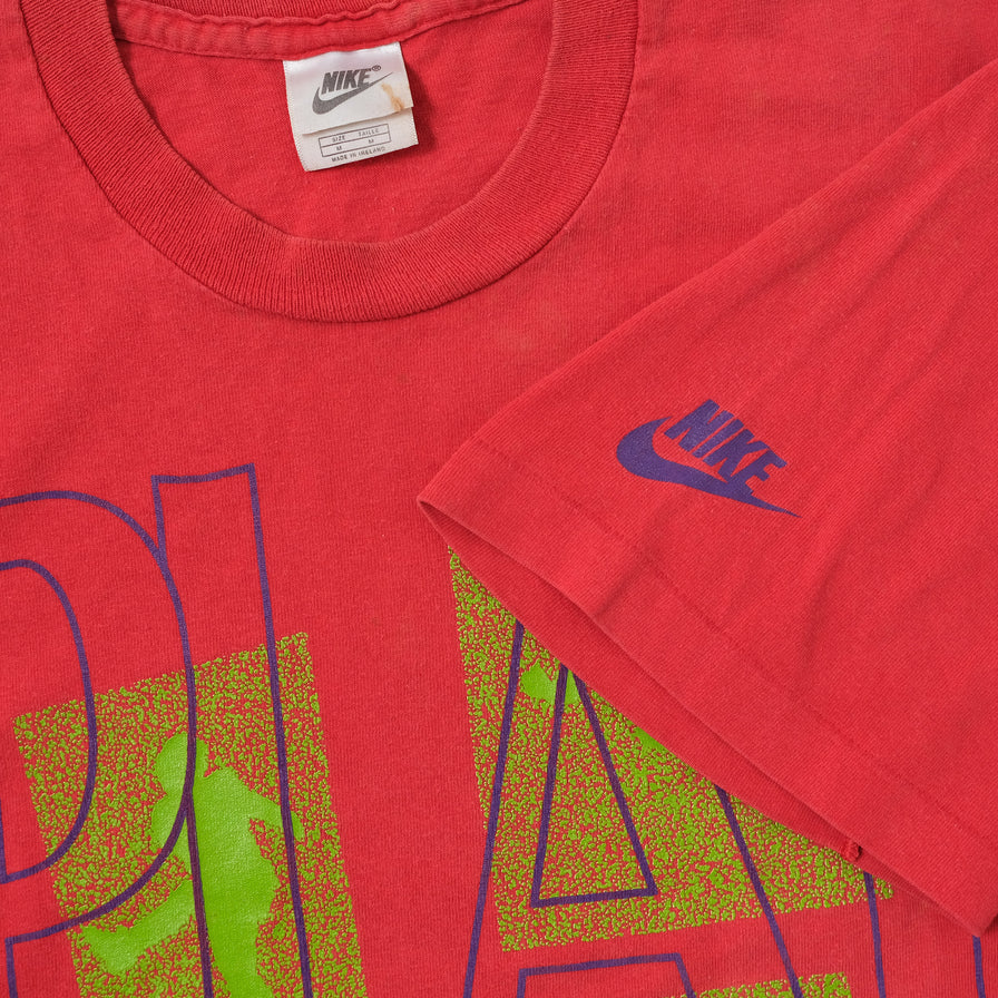 Vintage Nike Play To Win T-Shirt Large