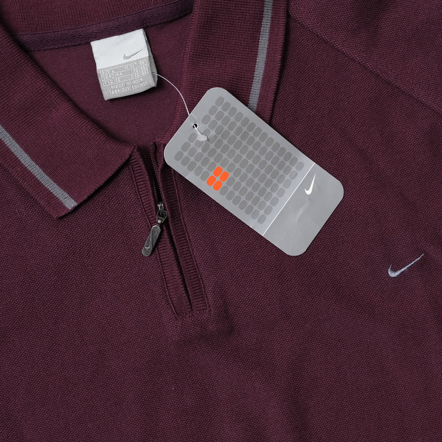 Vintage Deadstock Nike Q-Zip Polo Large / XLarge