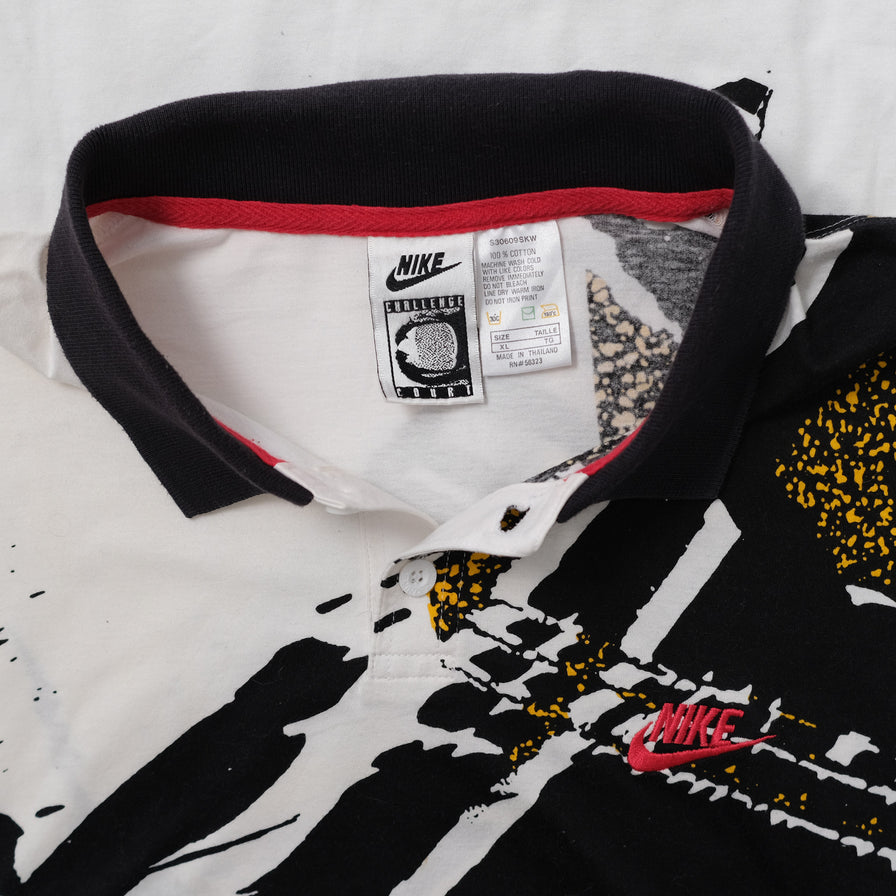 Vintage Nike Challenge Court Polo XLarge