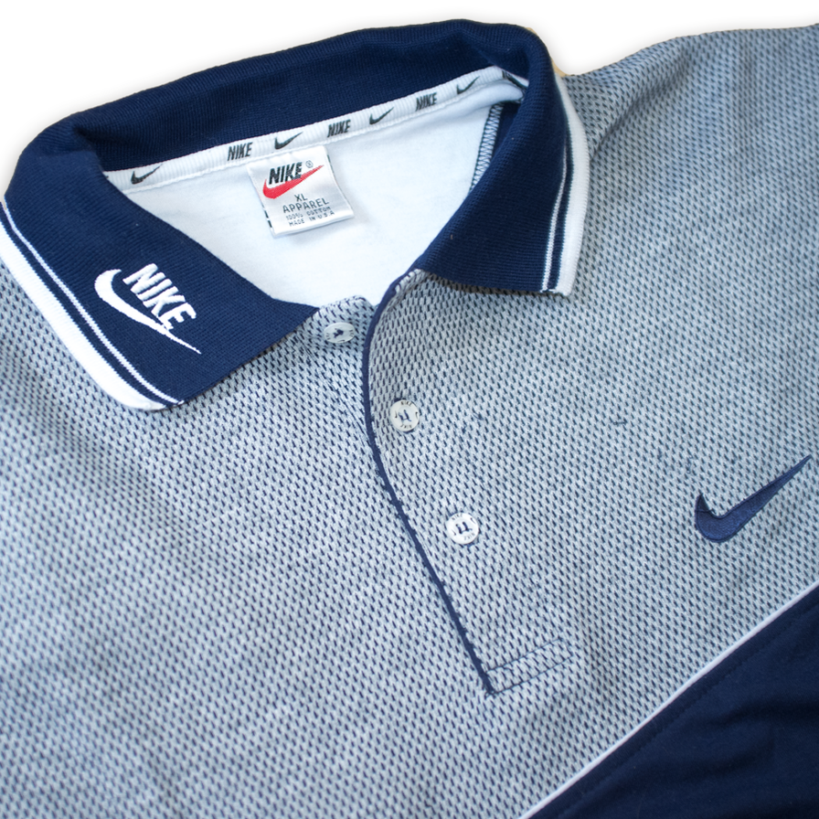 Nike Polo XLarge (Made in USA) - Double Double Vintage