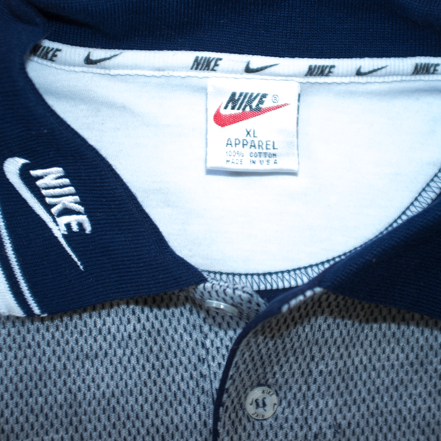 Nike Polo XLarge (Made in USA) - Double Double Vintage