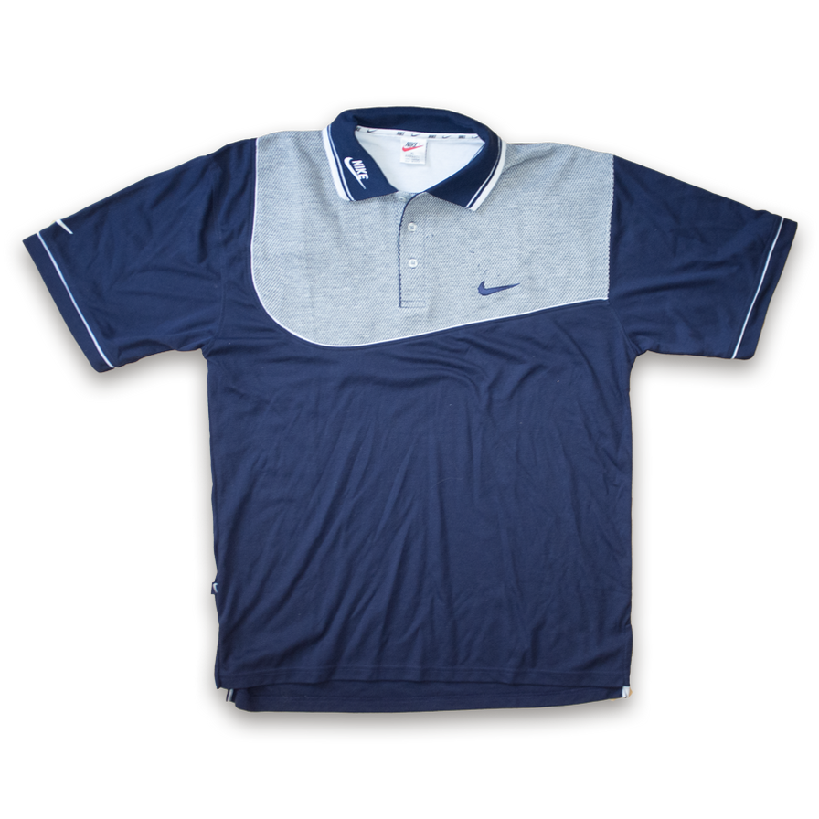 Nike Polo XLarge (Made in USA) - Double Double Vintage