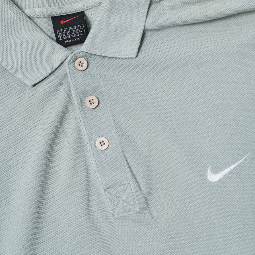Vintage Nike Mini Swoosh Polo Medium / Large