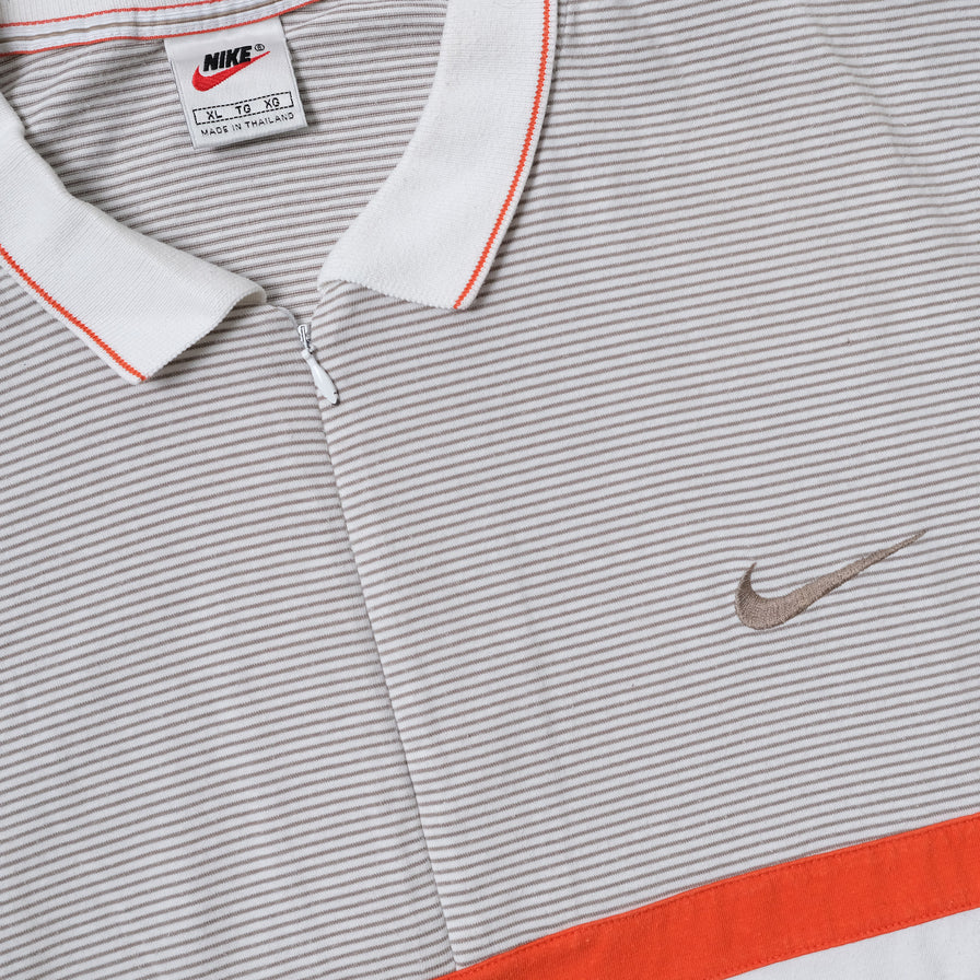 Vintage Nike Zip Polo XLarge