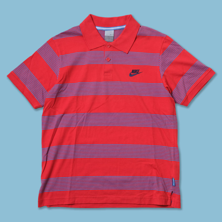 Vintage Deadstock Nike Striped Polo Medium