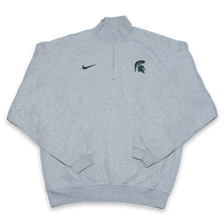 Nike Michigan State Trojans Q-Zip Sweater Large