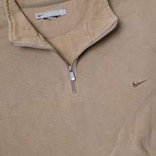 Vintage Nike Mini Swoosh Q-Zip Sweater XLarge / XXL