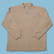 Vintage Nike Mini Swoosh Q-Zip Sweater XLarge / XXL