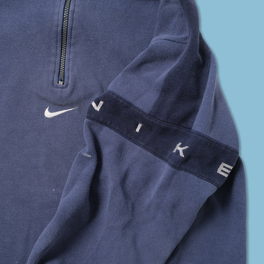 Vintage Nike Q-Zip Sweater Large