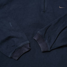 Vintage Nike Mini Swoosh Q-Zip Sweater Large / XLarge