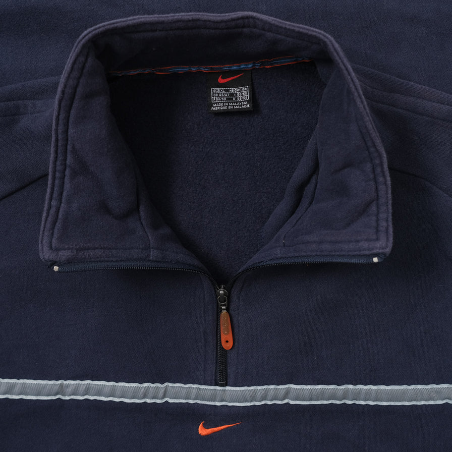 Vintage Nike Q-Zip Sweater XLarge
