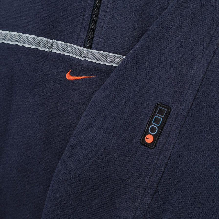 Vintage Nike Q-Zip Sweater XLarge