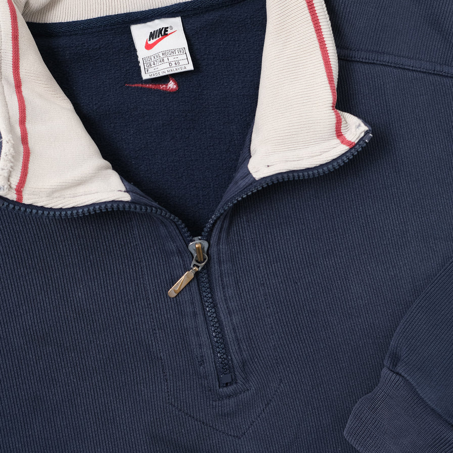 Vintage Nike Q-Zip Sweater XXL