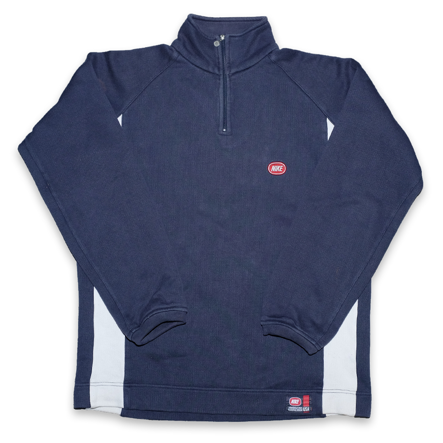 Vintage Nike Q-Zip Sweater Medium