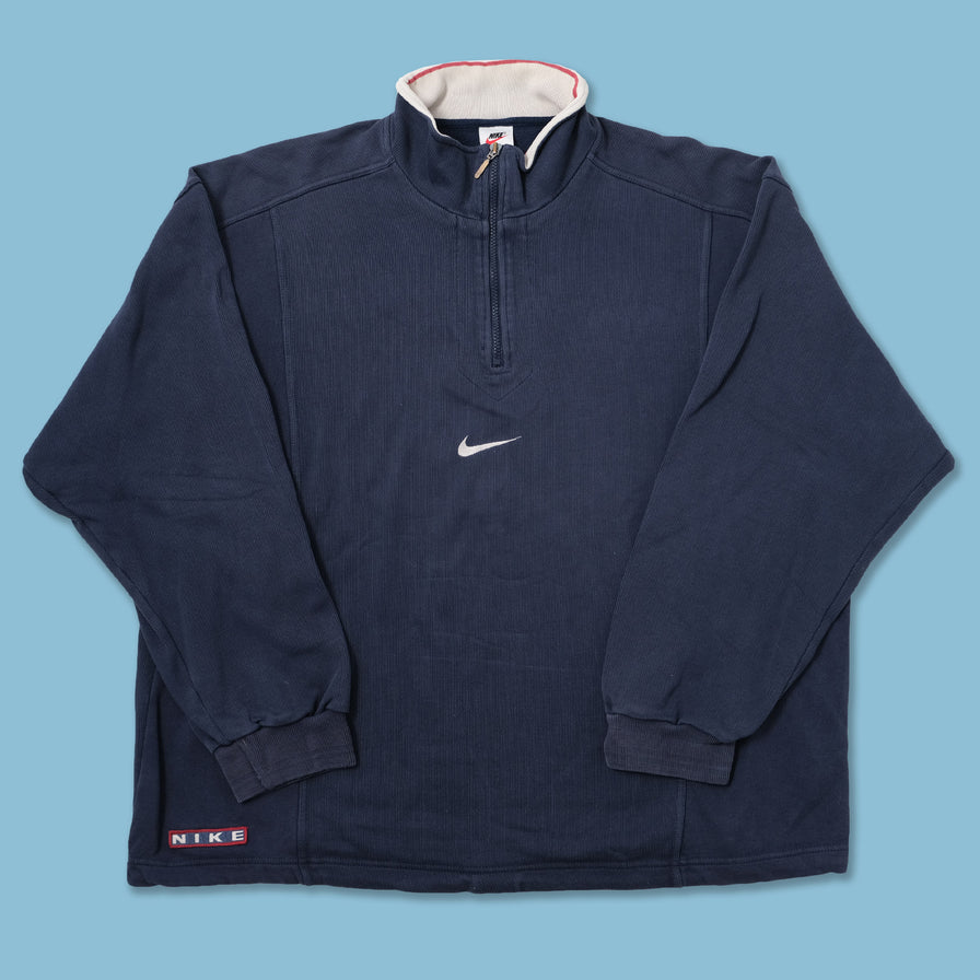 Vintage Nike Q-Zip Sweater XXL