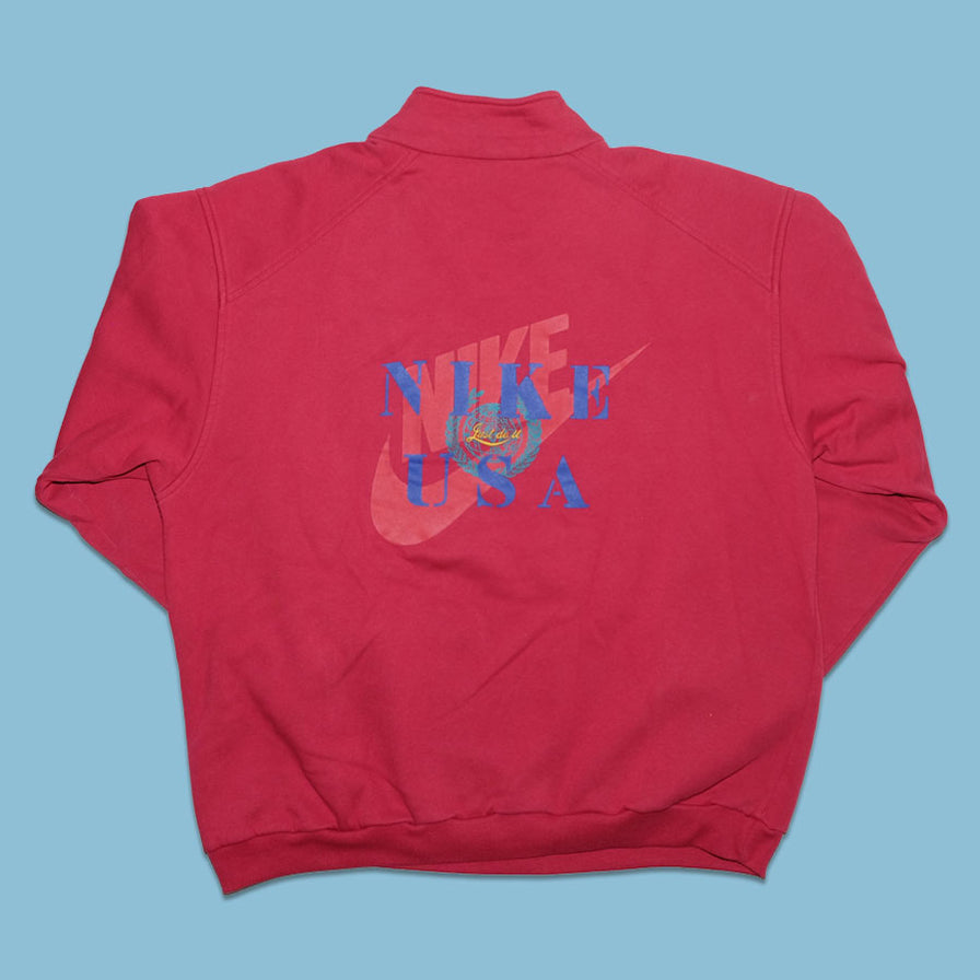 Vintage Nike Q-Zip Sweater XLarge - Double Double Vintage