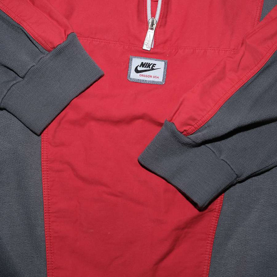 Vintage 80s Nike Q-Zip Windbreaker Large