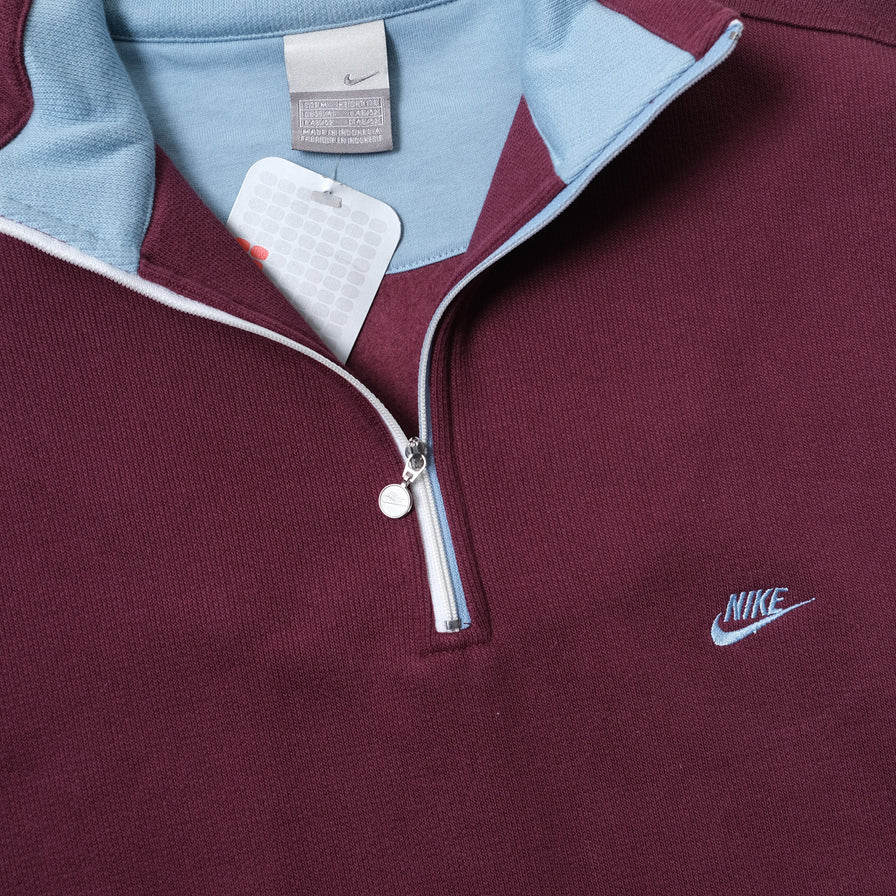 Vintage Deadstock Nike Q-Zip Sweater Medium