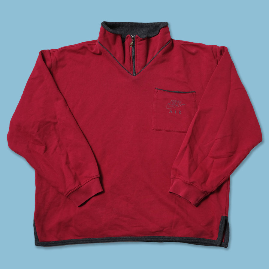 Vintage Nike Air Q-Zip Sweater Medium