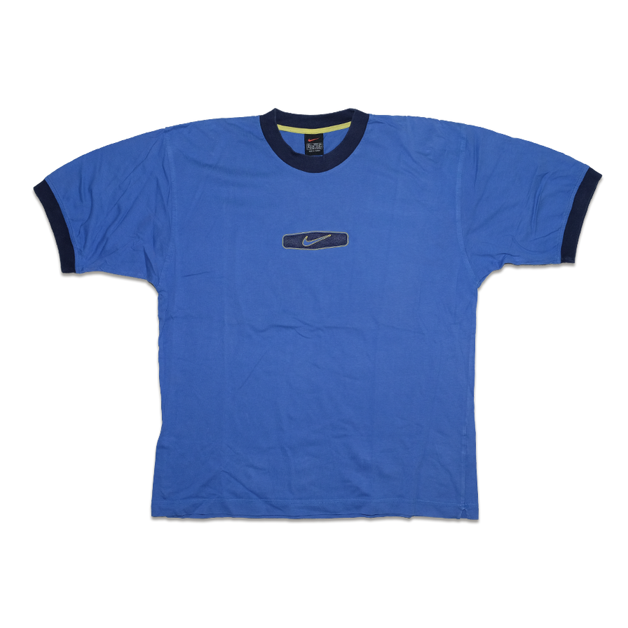 Vintage Nike Ringer T-Shirt XLarge - Double Double Vintage