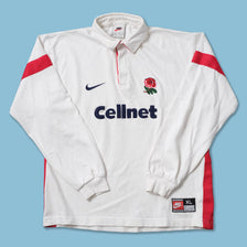 Vintage Nike Rugby Shirt Small