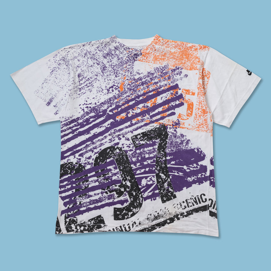Vintage Nike All Over Print T-Shirt XLarge
