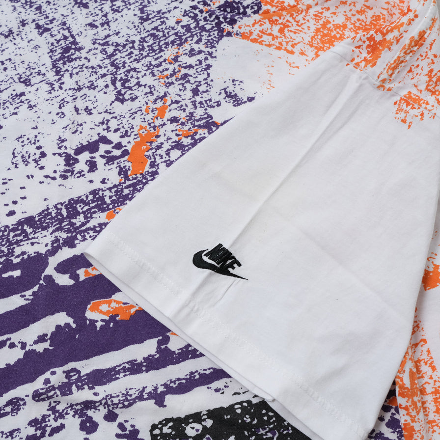 Vintage Nike All Over Print T-Shirt XLarge