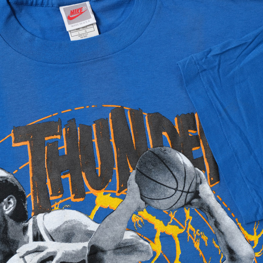 Vintage Deadstock Nike Lightning & Thunder T-Shirt Large