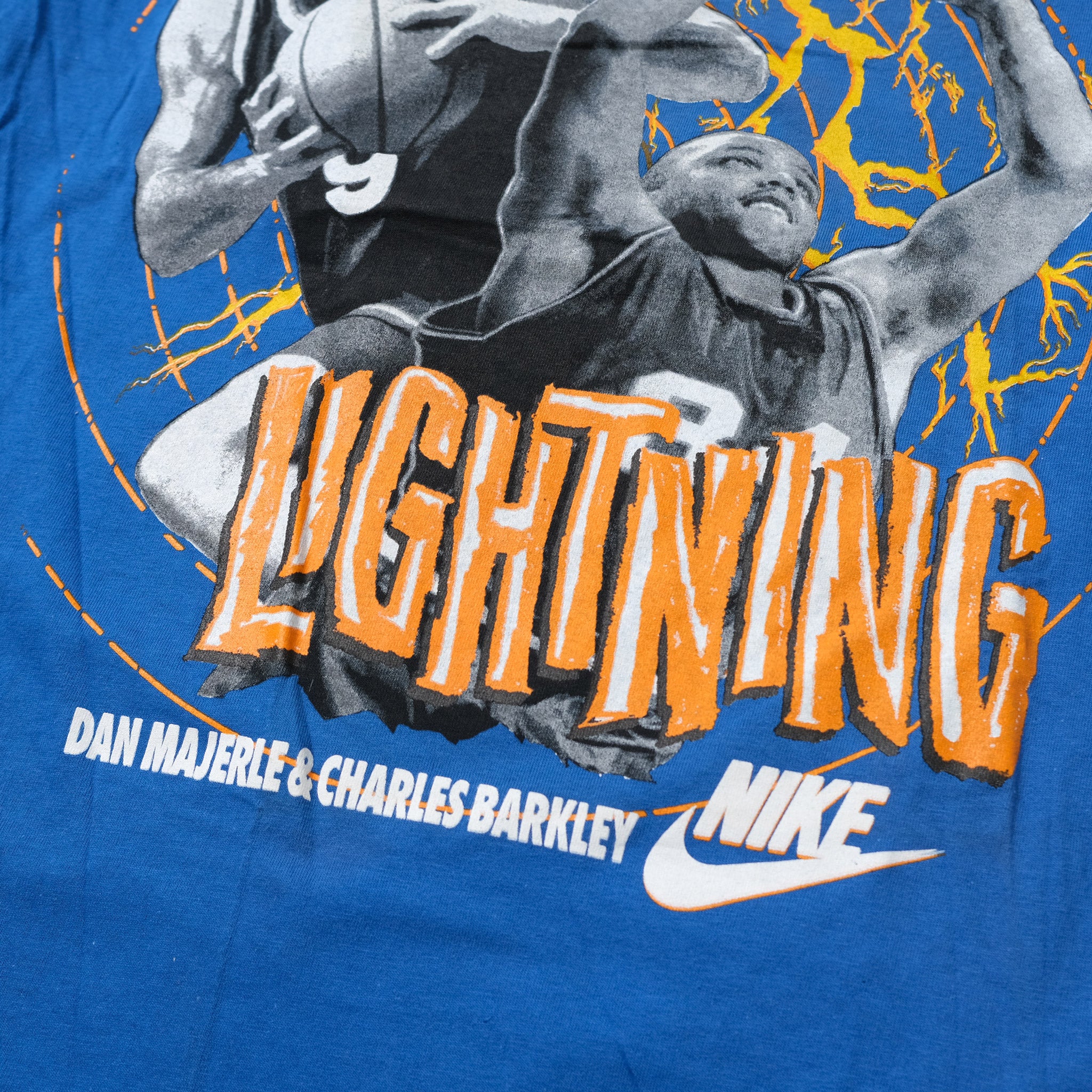 Charles barkley blue outlet shirt