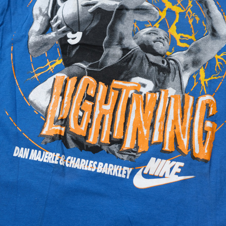 Vintage Deadstock Nike Lightning & Thunder T-Shirt Large