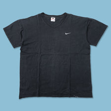 Vintage Nike Mini Swoosh V-Neck T-Shirt XLarge