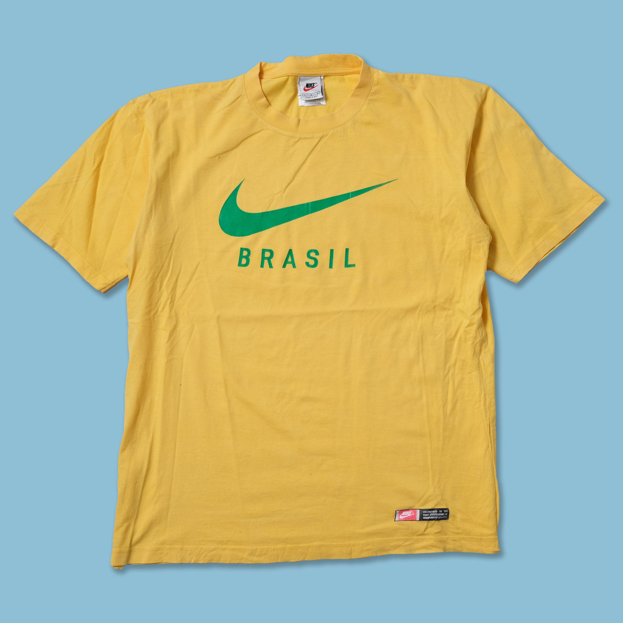 Vintage Nike Brasil T-Shirt Large / XLarge