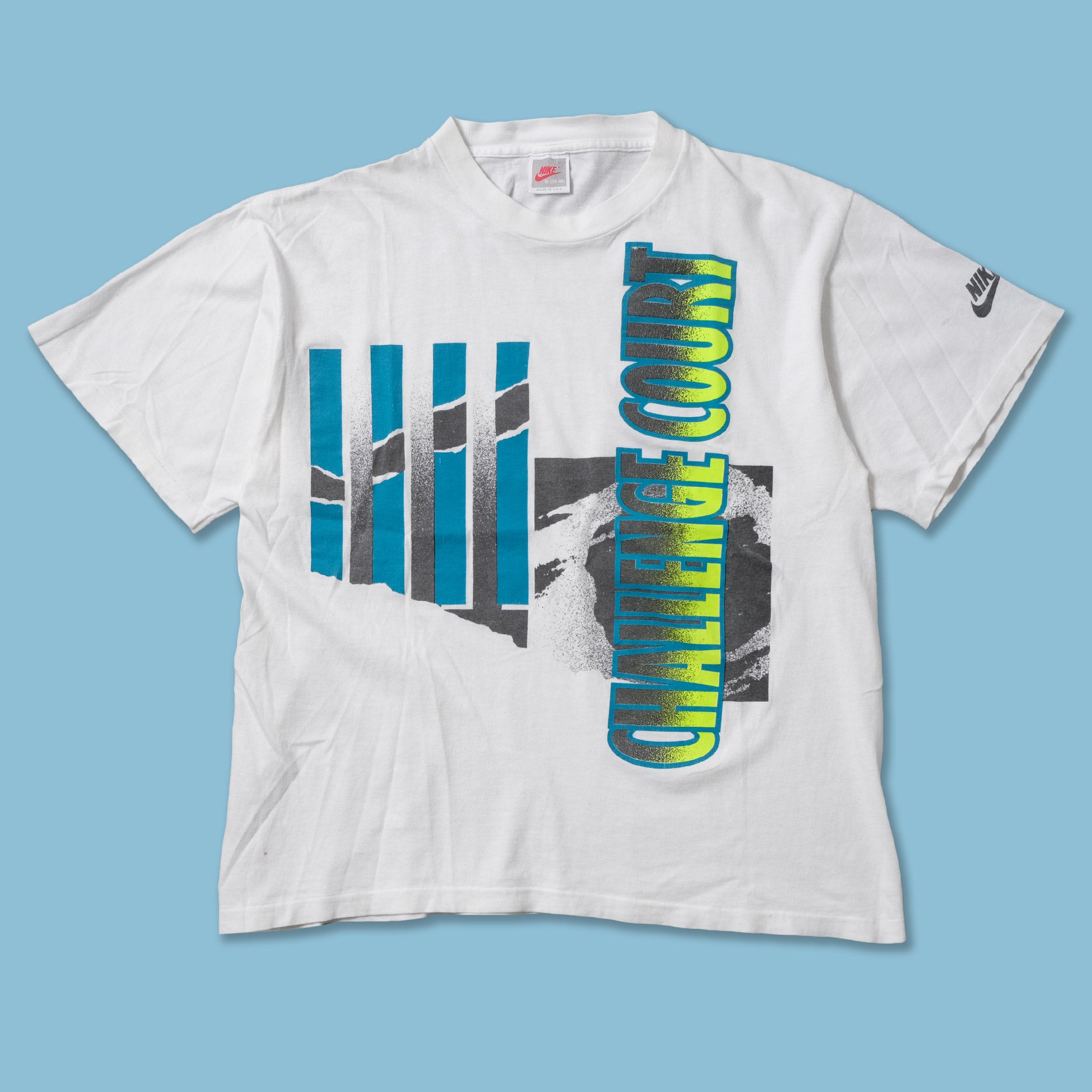 Vintage Nike Challenge Court T-Shirt Medium | Double Double