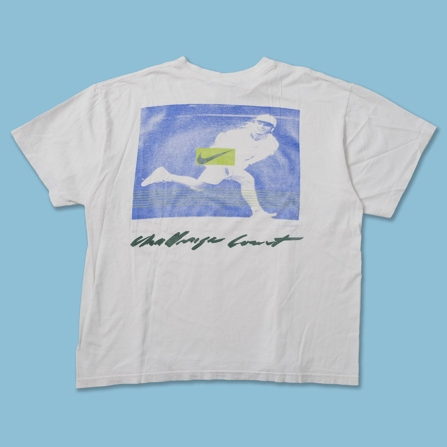 Vintage Nike Challenge Court T-Shirt Medium / Large