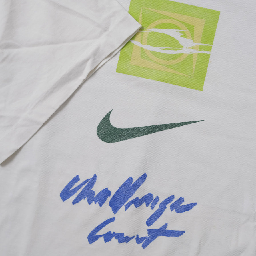 Vintage Nike Challenge Court T-Shirt Medium / Large