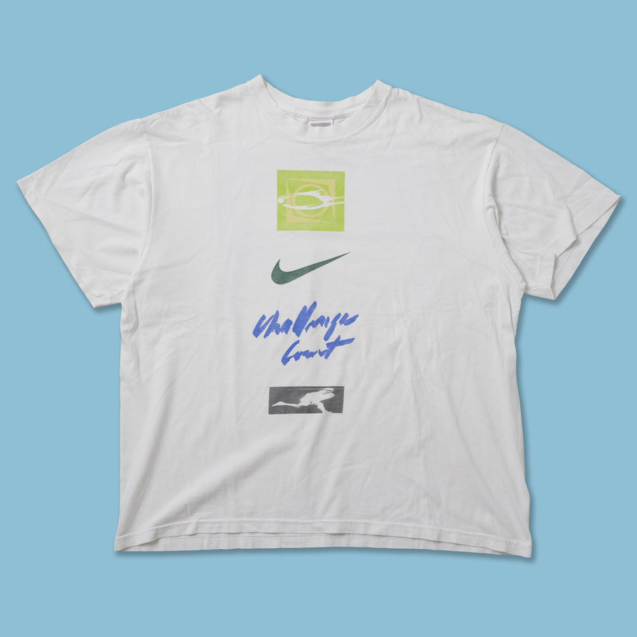Vintage Nike Challenge Court T-Shirt Medium / Large