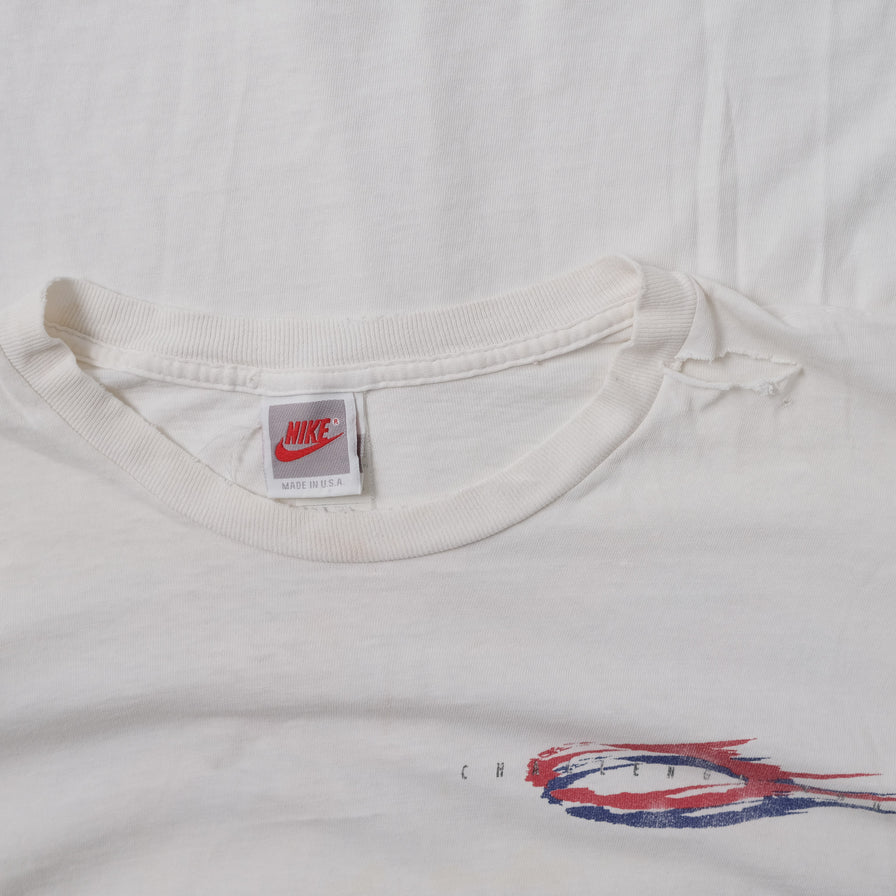 Vintage Nike Challenge Court T-Shirt Medium / Large