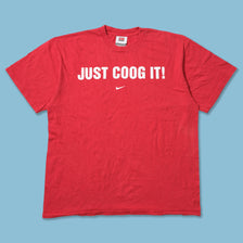 Vintage Nike Just Coog It T-Shirt Large
