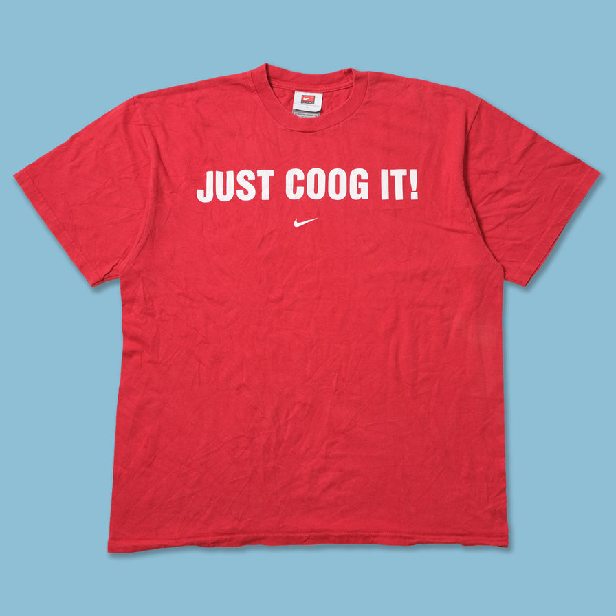 Vintage Nike Just Coog It T-Shirt Large