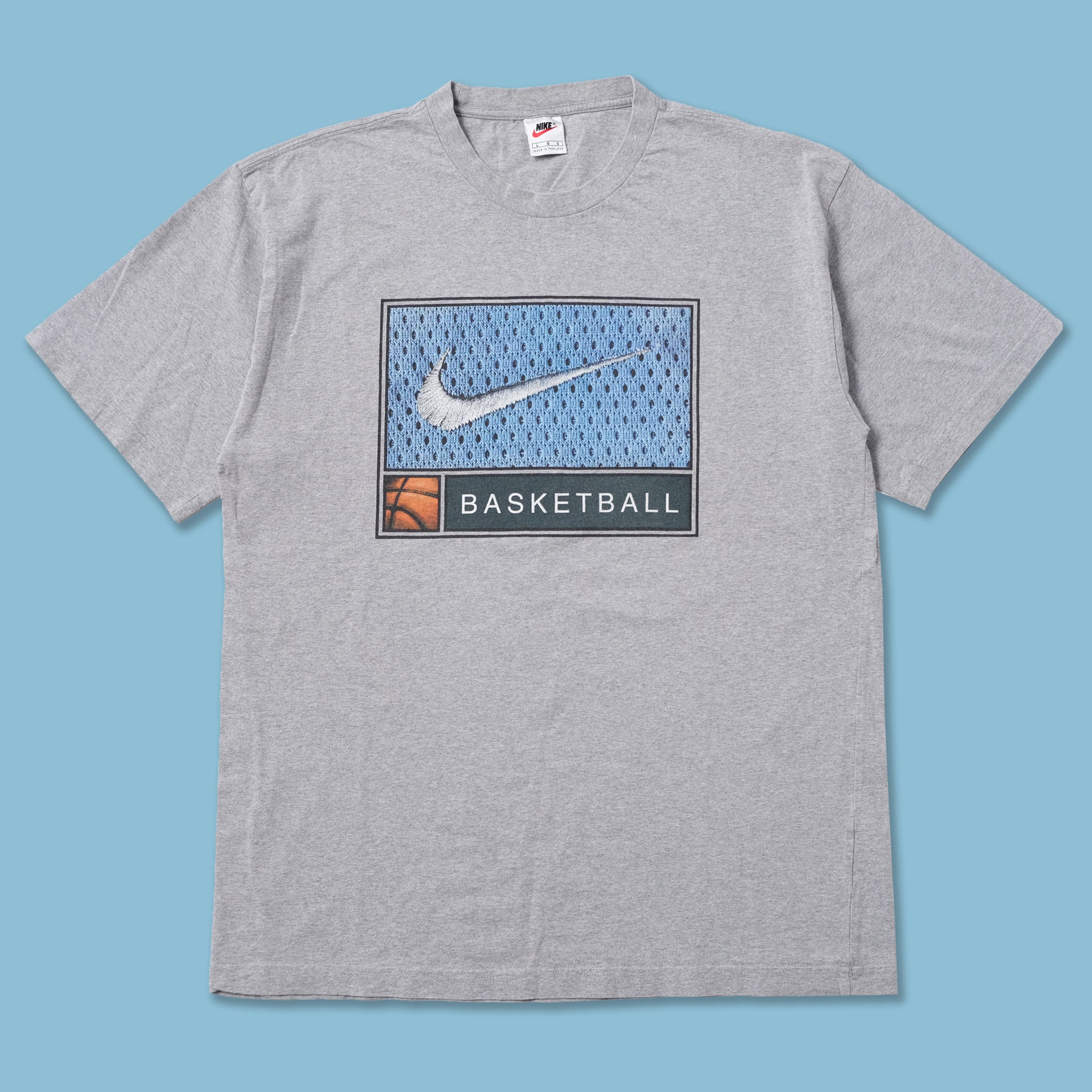 Vintage Nike Basketball Player Navy T Shirt (Size XXL) — Roots