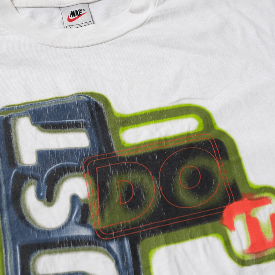 Vintage Nike Just Do It T-Shirt Large