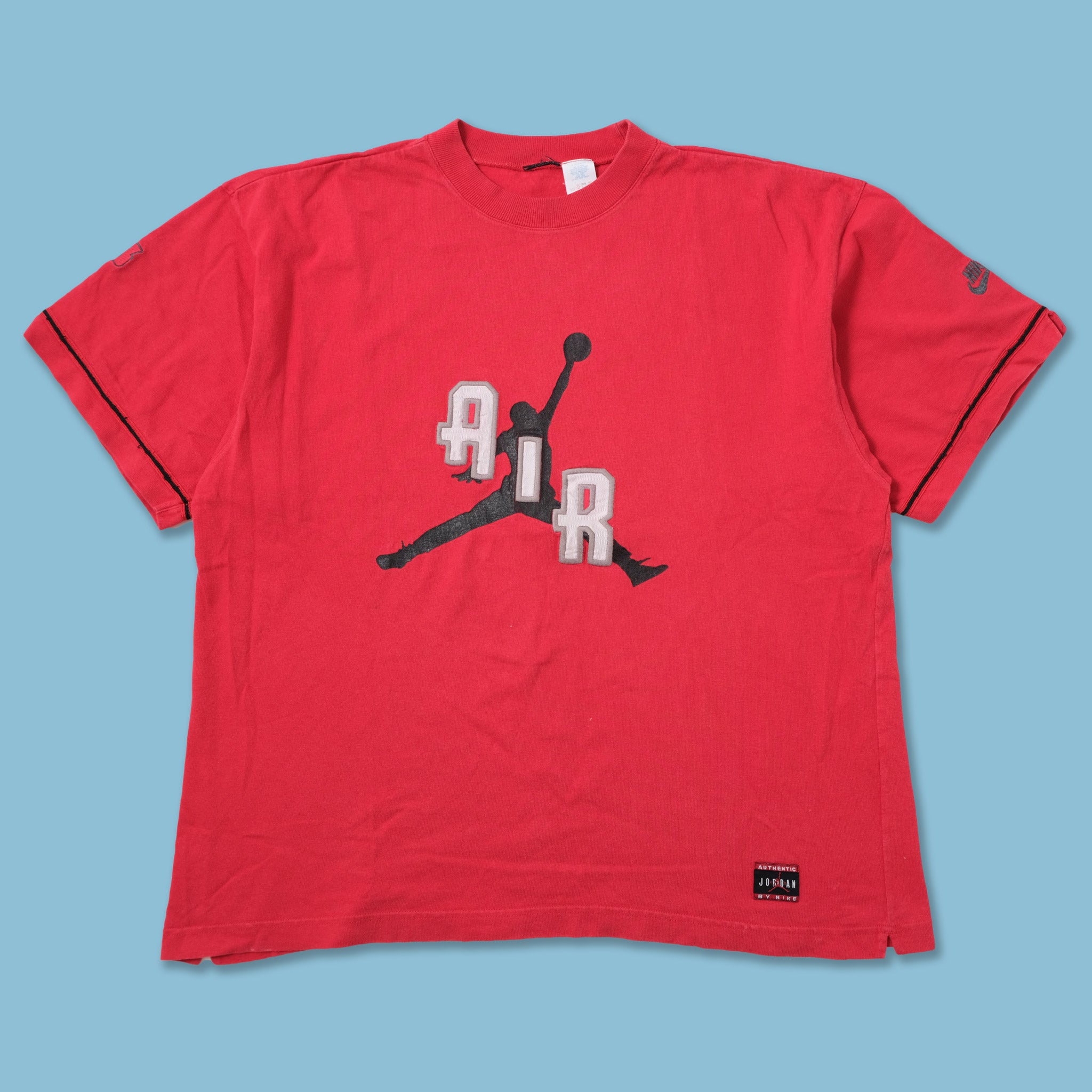 Vintage Nike Air Jordan T-Shirt Large XLarge Double Double Vintage