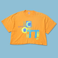 Vintage Nike Kick Some Butt Crop Top Large