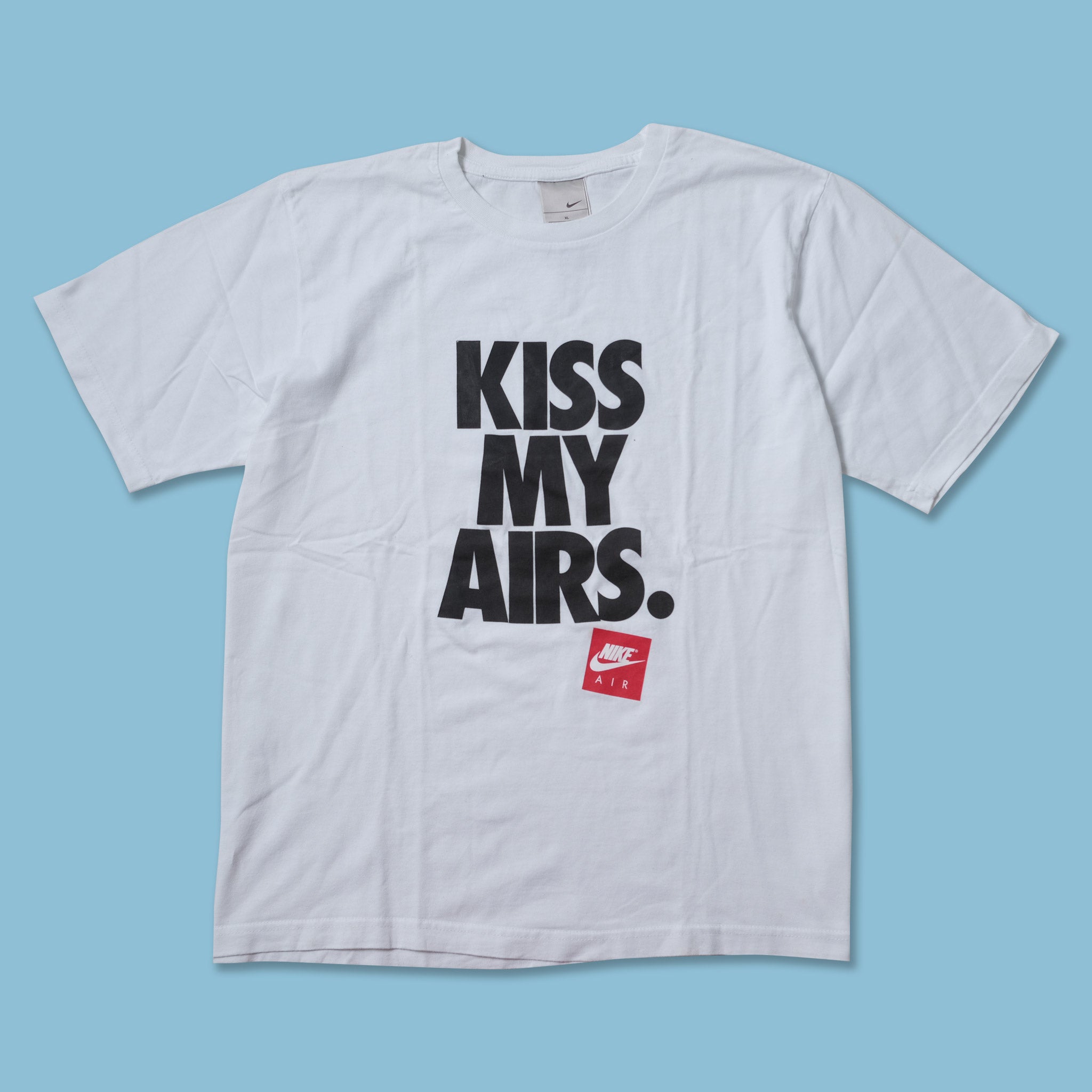 Vintage Nike Kiss My Airs T-Shirt XLarge Double Double Vintage
