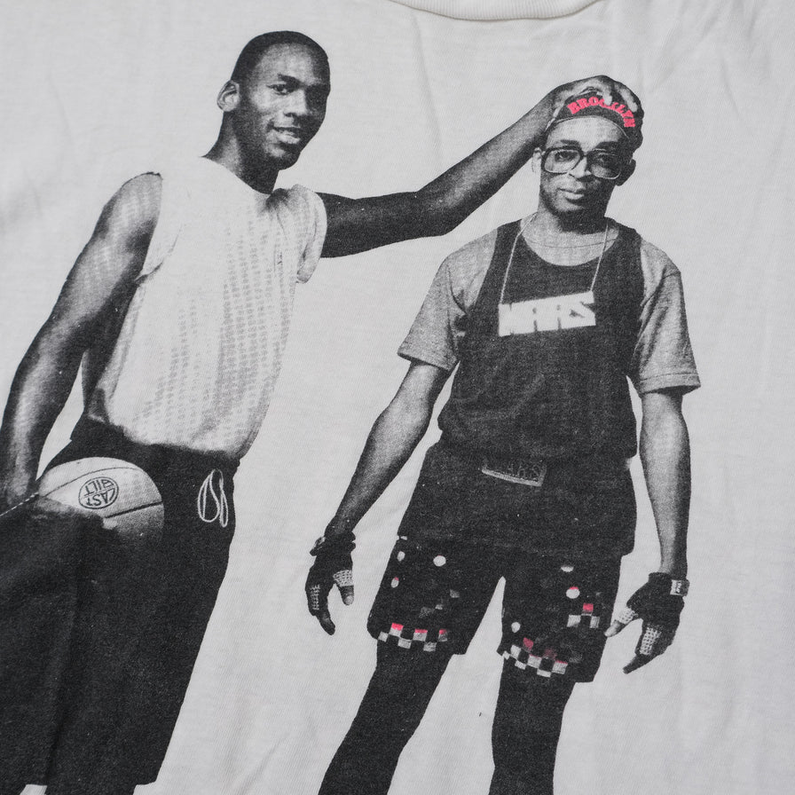 Vintage Nike Jordan Spike Lee T-Shirt Large | Double Double