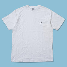 Vintage Nike V-Neck Mini Swoosh T-Shirt Large / XLarge