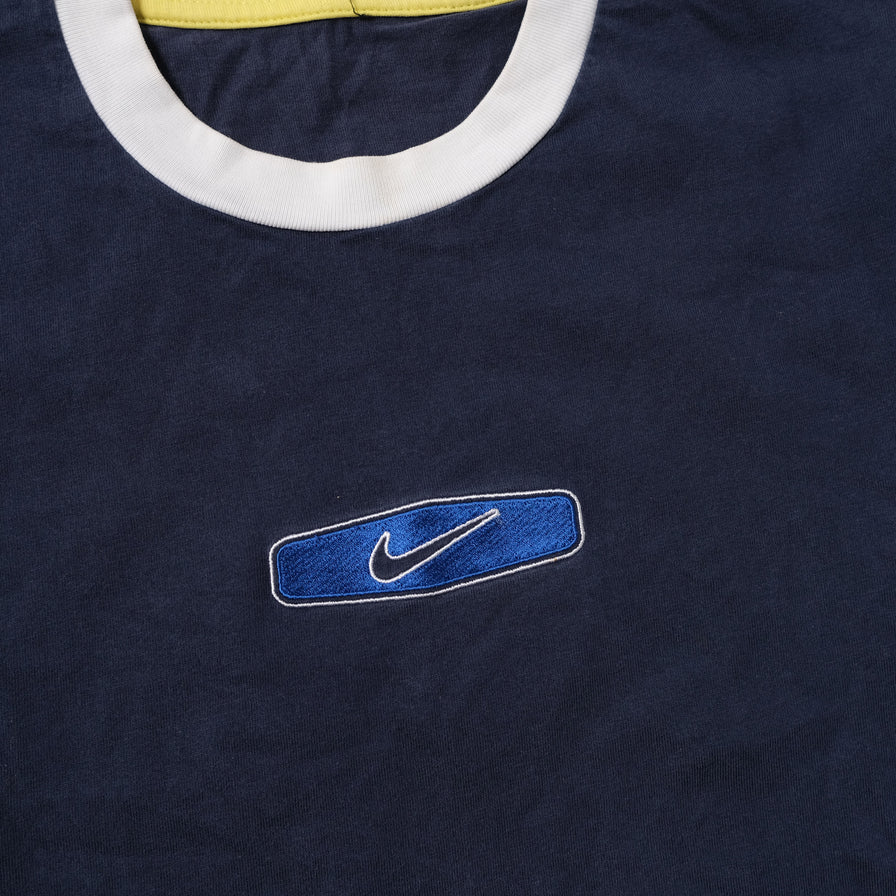 Vintage Nike Women's Ringer T-Shirt Small