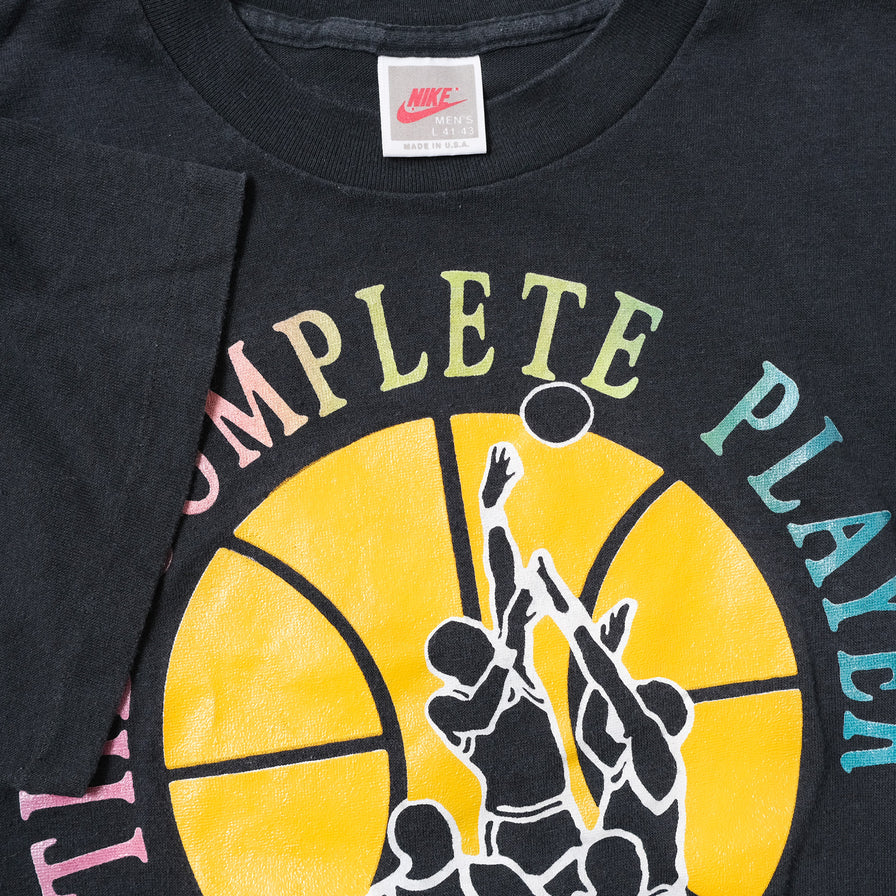 Vintage 1991 Nike Jack Haley's NBA Camp T-Shirt Medium