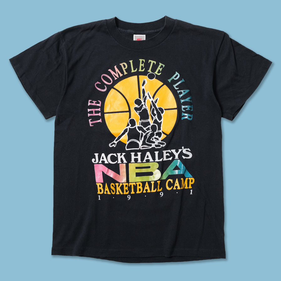 Vintage 1991 Nike Jack Haley's NBA Camp T-Shirt Medium